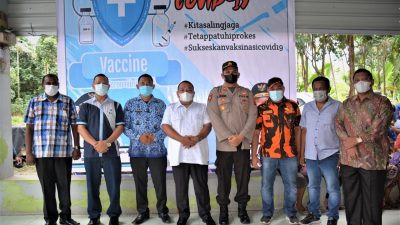 Vaksinasi di Sei Bingai Langkat, Bupati Langkat : Masyarakat Jangan Kawatir Vaksinasi Akan Terus Dilaksanakan Puskemas