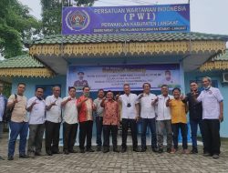 KPU Langkat Silaturahmi ke PWI, Pertama Kali Tahun 2024 Dua Kali Pemilu Setahun