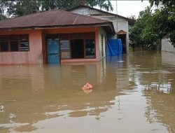 Ratusan Rumah Dua Kecamatan di Langkat Terendam Banjir, Warga Dihimbau Waspada