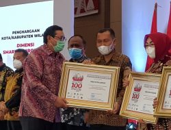Langkat Terima Penghargaan 100 Smart City dari Kominfo RI