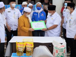 Bupati Langkat Serahkan Bantuan HAUL Tuan Guru Babussalam