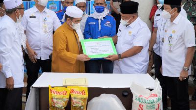 Bupati Langkat Serahkan Bantuan HAUL Tuan Guru Babussalam