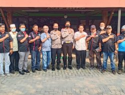 Satlantas Polres Langkat Silaturahmi Bersama PWI Langkat