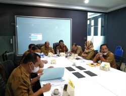 Pemkab Langkat Raker Virtual Bersama Mendagri dan KPK Tentang Pencegahan Korupsi