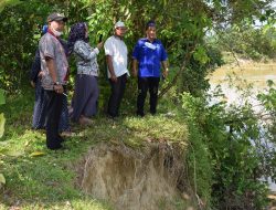 Warga Minta Wakil Ketua DPRD Antoni Ginting Fasilitasi  Pembuatan Bronjong di Sawit Seberang Tergerus Abrasi Sungai