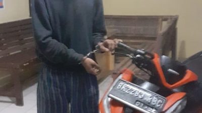 Tersangka Curanmor di Salapian Ditangkap Polisi