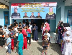 Peringati HPN ke-76, PWI Langkat Berikan Tali Asih kepada Anak Yatim dan Janda Wartawan