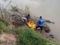 Mayat MR X &nbsp;Terapung di Sungai Sawit Seberang Langkat
