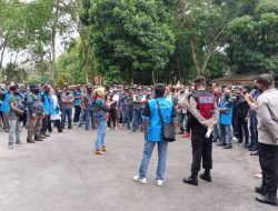Massa DPC FSPTI – KSPSI Langkat Geruduk Kantor Bupati, Nyatakan Sah Secara Legalitas Minta Dicatatkan Disnaker