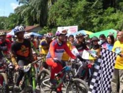 Gravity ENS#1 Diikuti 70 Peserta di Bukit Lawang Dibuka, Wagubsu: Olahraga Sembari Berwisata Menikmati Alam  
