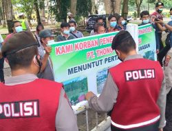 Puluhan Warga Kutambaru dan Bahorok Tagih Janji DPRD Akomodir Dampak Bendungan PLTM