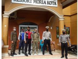 Polres Langkat Gelar Patroli Skala Besar Ibadah Paskah