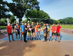 SMSI Binjai-Langkat Beri Bantuan Alat Olahraga Voli Kepada Atlet Binjai dan Langkat