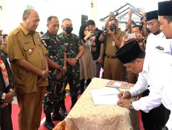 Pemkab Langkat Deklarasi Damai Pilkades, Plt Bupati: Pilkades Lahirkan Pemimpin Wujudkan Desa Maju, Sejahtera dan Mandiri