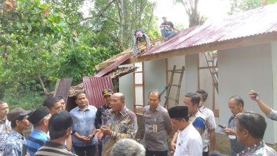 Pemkab dan Baznas Langkat Bantu Bedah Rumah Warga Lansia di Kecamatan Binjai