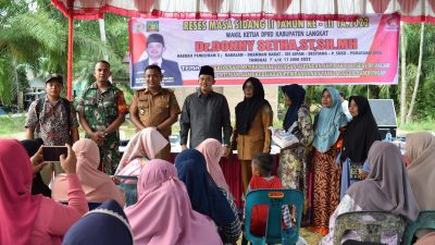 Reses Wakil Ketua DPRD Donny Setha: Siap Bantu Bangun Jalan Desa Securai Utara