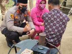 Kapolres Langkat Temui Anak Disabilitas Surati Kapolri