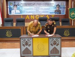 Pemkab dan Kejari Langkat Perjanjian Kerjasama Bidang Datun