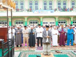 Sholat Idul Adha di Brandan, Plt Bupati : Kurban Bangun Rasa Empati dan Peduli