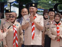 Plt Bupati Langkat Lepas 42 Peserta Jambore Daerah&nbsp;Sumut