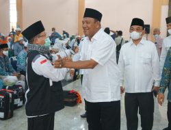 Sambut Jamaah Haji Kloter 7, Syah Afandin Berikan Pelayanan Prima