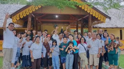 Parnasib Binjai Ibadah Padang di Taman Wisata Langkat