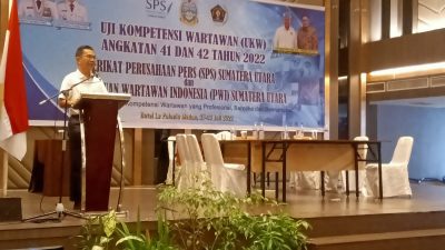 UKW Angkatan 41 dan 42 Ditutup, Direktur UKW PWI Pusat:  Wartawan Sudah Kompeten Titik Nol KM Tidak Lakukan Pelanggaran