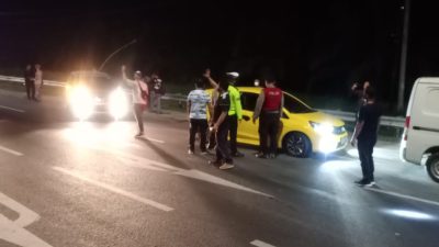 Polres Langkat Gelar Razia KRYD di Pos Lantas Sei Karang Stabat