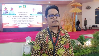 Kasatgas Korsupgah KPK RI Sumut 1 di Langkat : 3 Sektor Sangat Rawan Korupsi