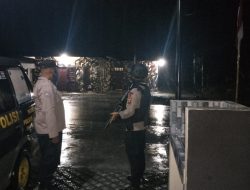 Pasca Bentrok OKP, Polsek Salapian dan Brimob Patroli Wilayah