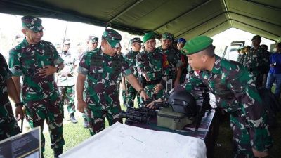 Kasad Jenderal Dudung Periksa Kesiapan Operasi Yonif 143/ TWEJ