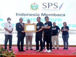 Kampanye Baca Koran Digelar SPS, Gubernur Edy: Baca Koran Turut Menjaga Aset Bangsa