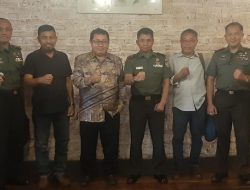 Pusat Informasi Teritorial Angkatan Darat Kunjungi SMSI