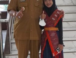 Muti Hardita Siswi SMPN 3 Babalan Ikuti Lomba FLS2N Tingkat Nasional