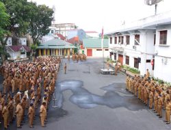 Apel Pemko Binjai, Sekdako Minta ASN Tingkatkan Budaya Bersih dan Disiplin Kerja
