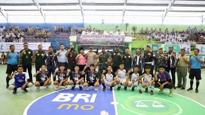 Wakil Wali Kota Binjai Buka Turnamen Futsal Pelajar dan Instansi Piala Dandim 0203 Langkat 2022