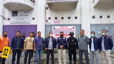 Polda Sumut Kembali Sita 5 Aset Bos Judi Terkenal di Medan Senilai Rp 21,6 M