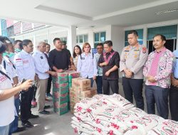 Peduli Tapanuli Utara, SMSI Sumut Berikan Bantuan Sembako Korban Terdampak Gempa
