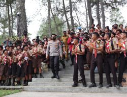 Napak Tilas Kaldera Toba Kapolres Cup Tahun 2022, Kapolres Toba : Tingkatkan Jiwa Patriotisme dan Cinta Tanah Air Generasi Muda