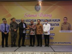 Pemateri Penyuluhan Hukum, JAMDATUN: Risiko Hukum Pembuatan Peraturan dan Kebijakan
