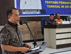 Dishub Langkat Bimtek Peningkatan SDM Pengaturan Lalulintas