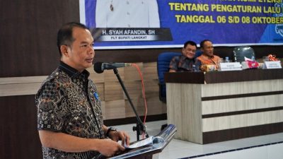 Dishub Langkat Bimtek Peningkatan SDM Pengaturan Lalulintas