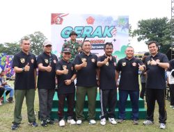 Meriahkan HUT Ke-77 TNI, Wali Kota  dan Forkopimda Binjai Jalan Santai Bersama