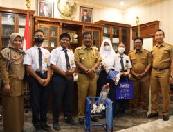 Wali Kota Binjai Terima Audiensi  Tim Kompetisi Roket Air Nasional Asal Kota Binjai