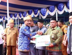 Wali Kota Binjai Hadiri Pembagian Bansos Kepada 21.854 Orang