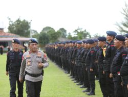 Kapolda Sumut Lepas Keberangkatan 211 Personel Satgas Operasi Puri Agung KTT G20  Bali