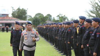 Kapolda Sumut Lepas Keberangkatan 211 Personel Satgas Operasi Puri Agung KTT G20  Bali