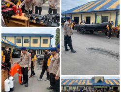 Polairud Polda Sumut Siaga Musim Penghujan dan Patroli di Laut