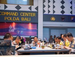 Kapolri Tinjau Command Center Pastikan Pengamanan KTT G-20 Bali , 16- 17 November