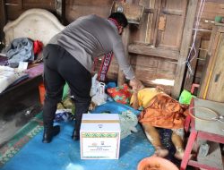 Kapolres Toba Bantu Warga Kurang Mampu Berobat Gratis